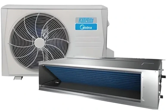 داکت اسپلیت مدیا24  هزار اینورتر سری ایکس MIDEA XTIT-24HWFN1
